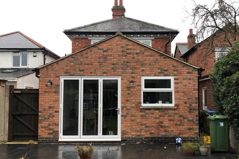 Extension to 1930's semi detached house Rugby